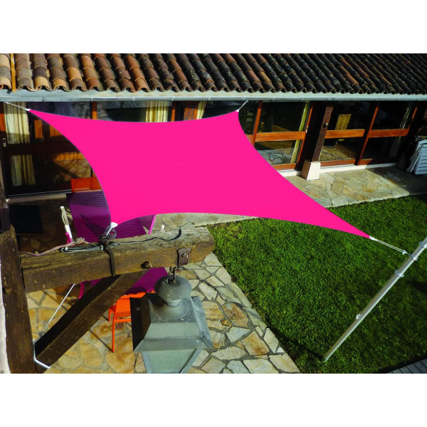 Voile d'ombrage carrée 3x3m Easy Sail
