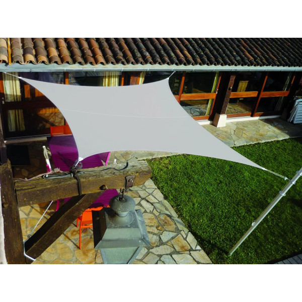 Voile d'ombrage carrée 3x3m Easy Sail