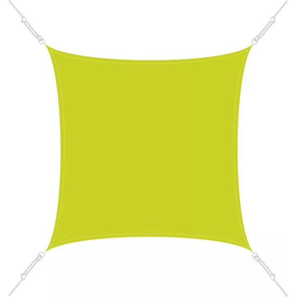 Voile d'ombrage carrée 4x4m Easy Sail