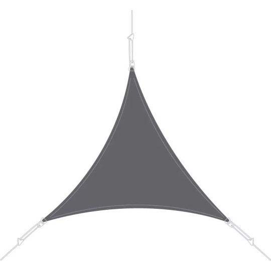 Voile d'ombrage tiangle 5x5x5m Easy Sail