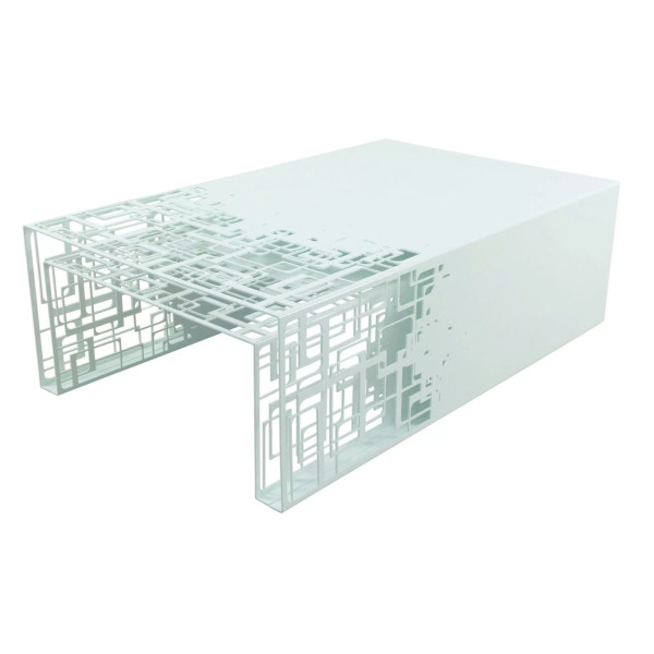 Table basse et gigogne blanche Coco&Co