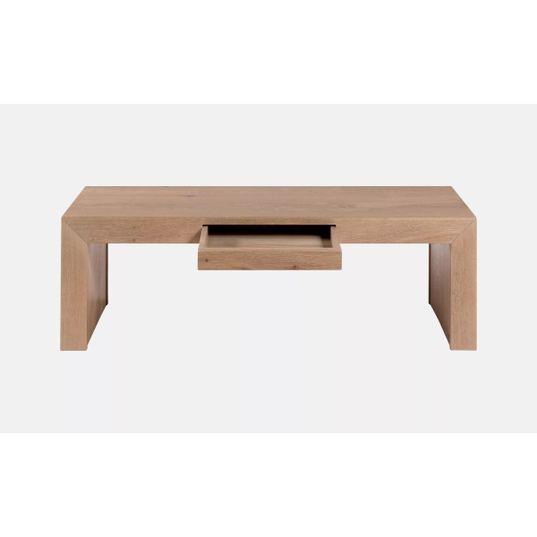 Tiroir ouvert table basse avec tiroir SYMPHONIE Delorme