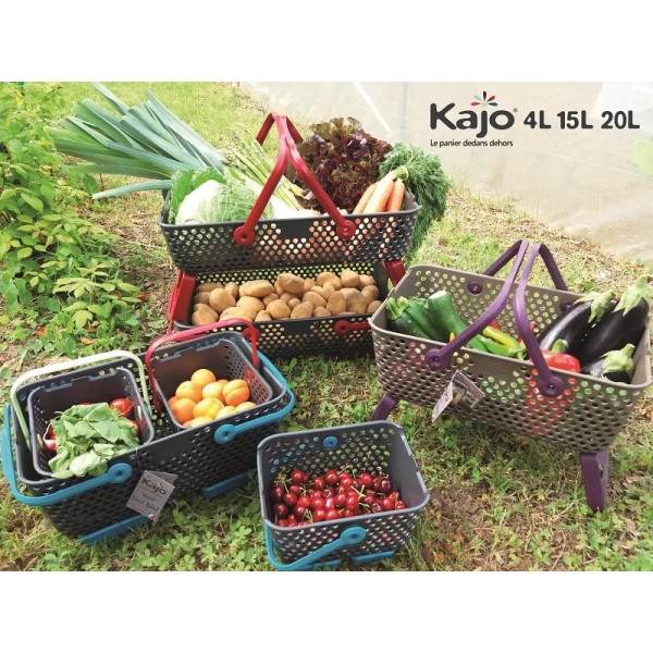 Lot de 2 Paniers Kajo 20L MV Industrie 100 % Made in France