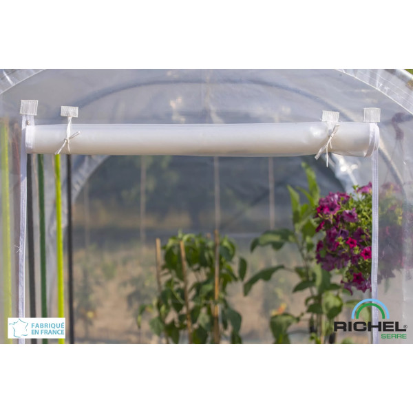 Serre avec porte 6m² Richel - MV INDUSTRIE