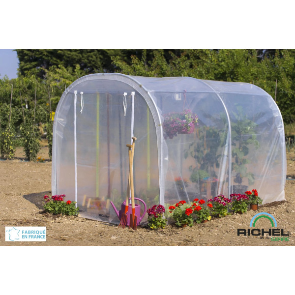 Serre avec porte 6m² Richel - MV INDUSTRIE