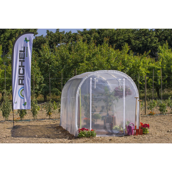 Serre avec porte 6m² Richel - MV INDUSTRIE