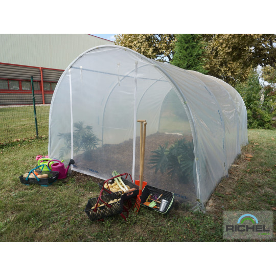 Serre avec porte 13,5m² Richel - MV INDUSTRIE