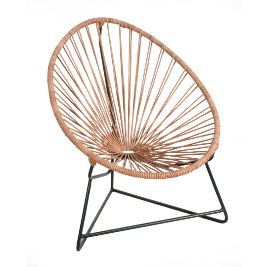 Fauteuil enfant Acapulco Chiquita cuir Boqa