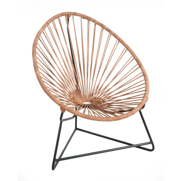 Fauteuil enfant Acapulco Chiquita cuir Boqa