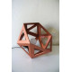 Grande lampe origami cuivre - Leewalia
