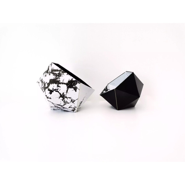 Boite origami marbre - Leewalia