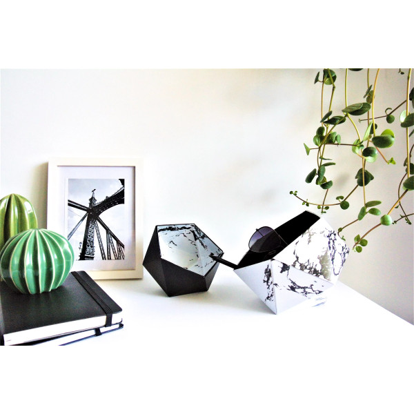 Boite origami marbre - Leewalia