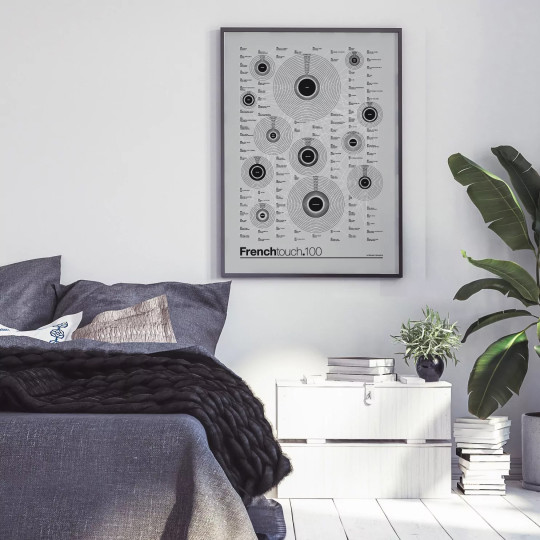 Affiche French Touch La Majorette à Moustache