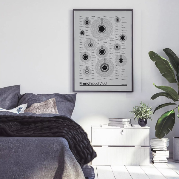 Affiche French Touch La Majorette à Moustache