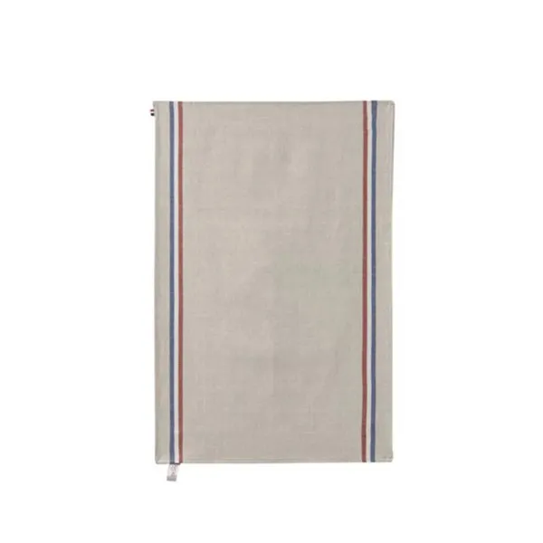 Torchon en lin naturel Tricolore - Coucke