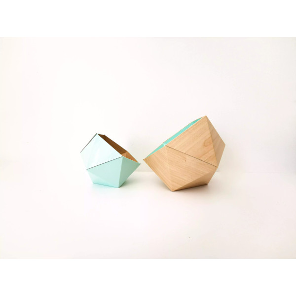 Boîtes origami érable et couleurs - Leewalia