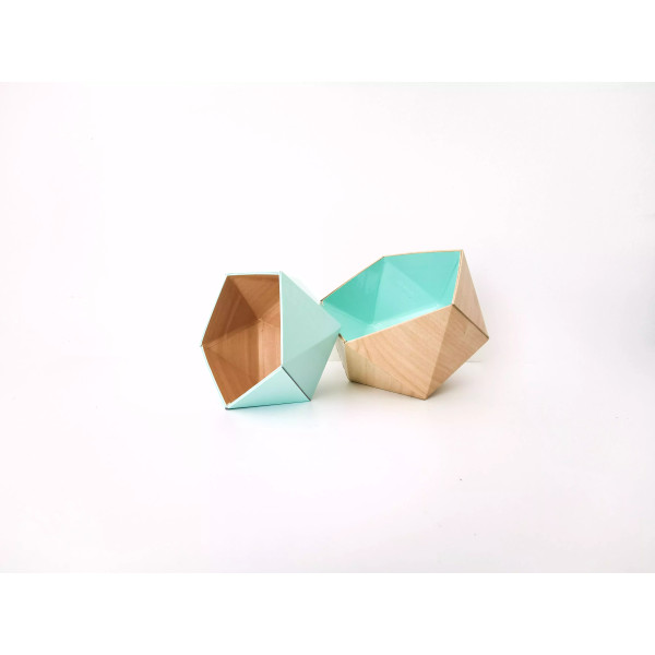 Boîtes origami érable et couleurs - Leewalia