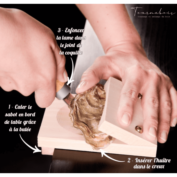Sabot cale huître TOURNABOIS