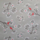 Nappe enduite Cerisier Taupe/corail - Fleur de Soleil