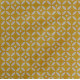 Nappe enduite Mosaïque Jaune Curry - Fleur de Soleil