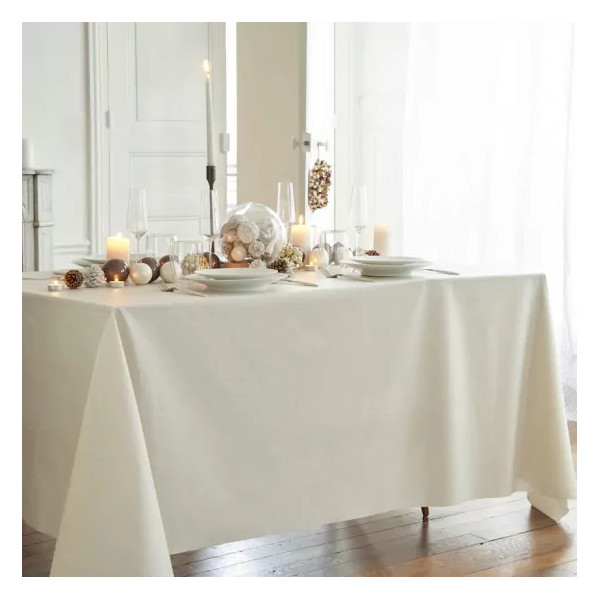 Nappe enduite Pailletée or - Fleur de Soleil