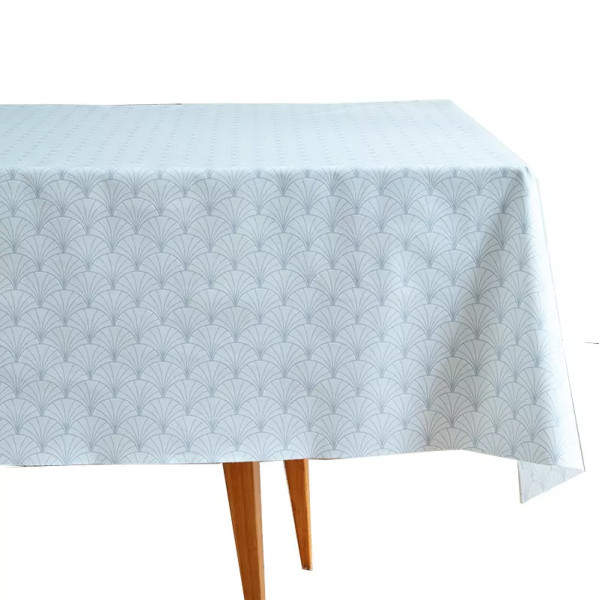 Nappe enduite Papyrus gris - Fleur de Soleil