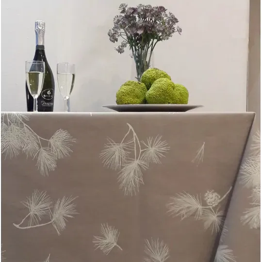 Nappe enduite Pin Beige - Fleur de Soleil