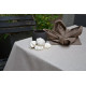 Nappe enduite Unie lin/coton - Fleur de Soleil