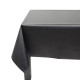 Nappe enduite Unie noire - Fleur de Soleil