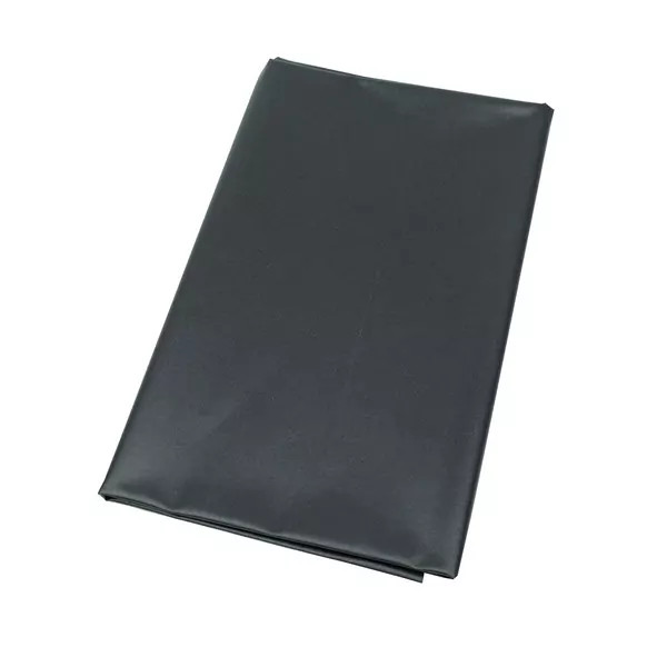 Nappe enduite Unie noire - Fleur de Soleil