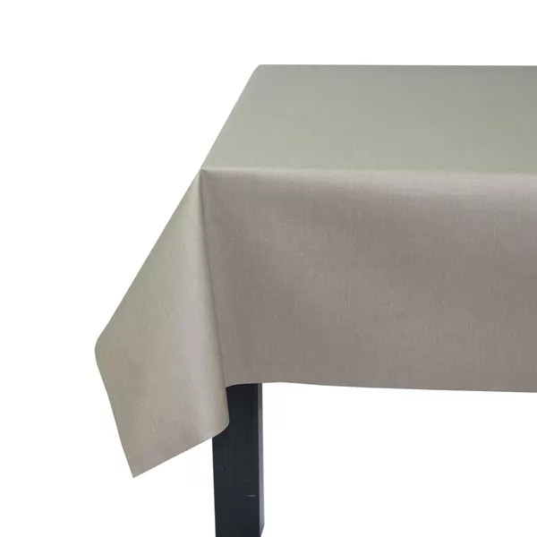 Nappe enduite Unie taupe - Fleur de Soleil