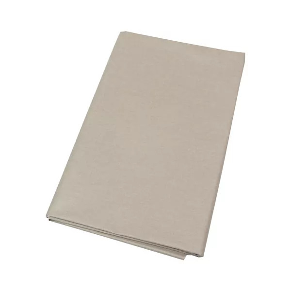 Nappe enduite Unie taupe - Fleur de Soleil