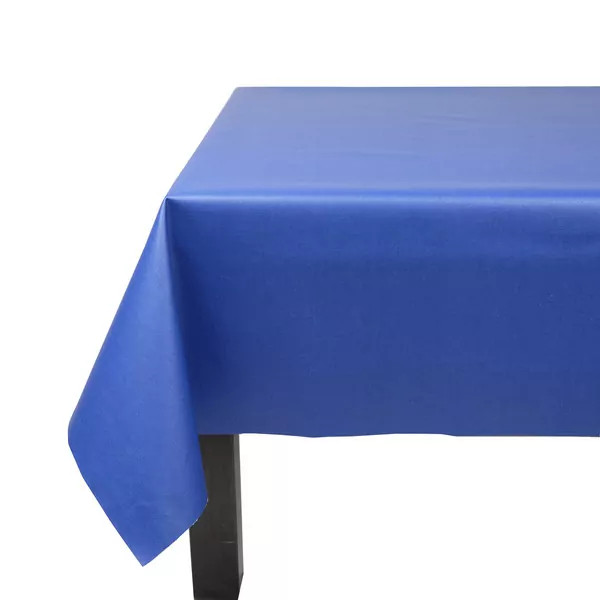 Nappe enduite Unie Bleu Royal  - Fleur de Soleil