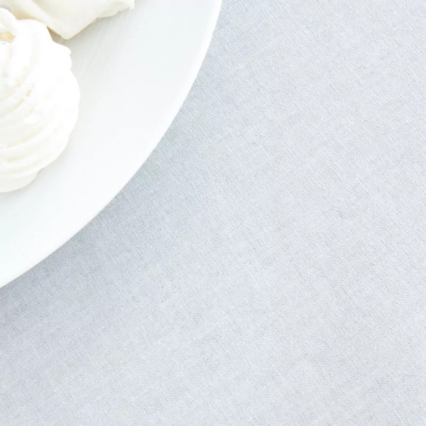 Nappe enduite Unie gris pastel - Fleur de Soleil