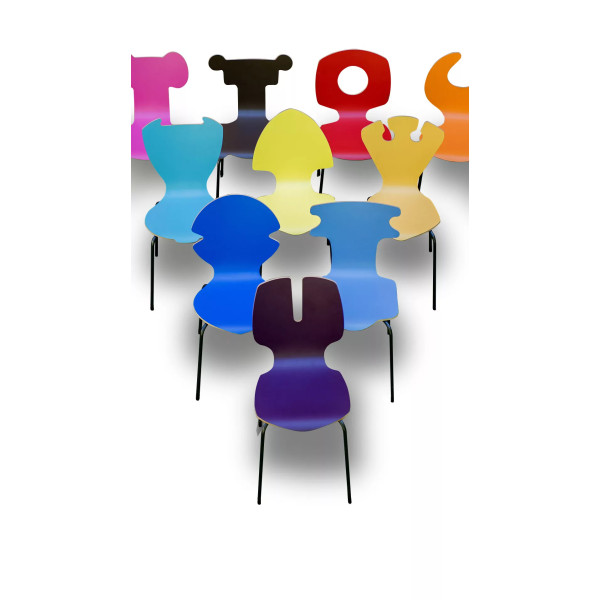 Chaise "Énergique" - PIKO Édition