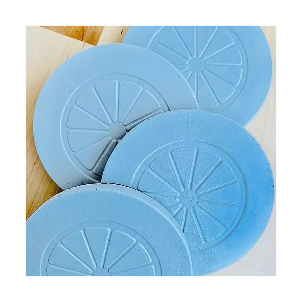 Sous-verres en béton "Limonade" - Paname Workshop