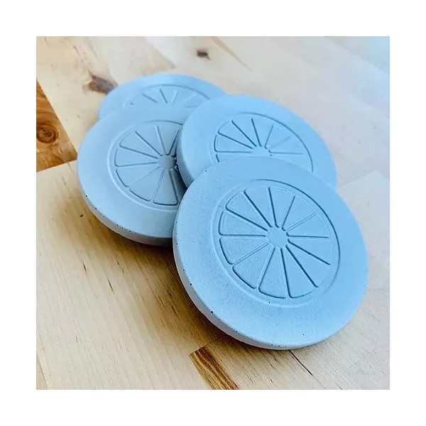 Sous-verres en béton "Limonade" - Paname Workshop