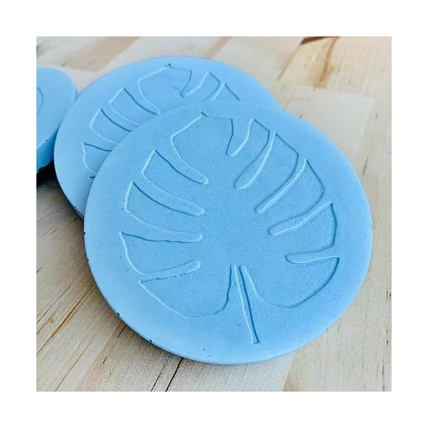 Sous-verres en béton "Monstera" - Paname Workshop