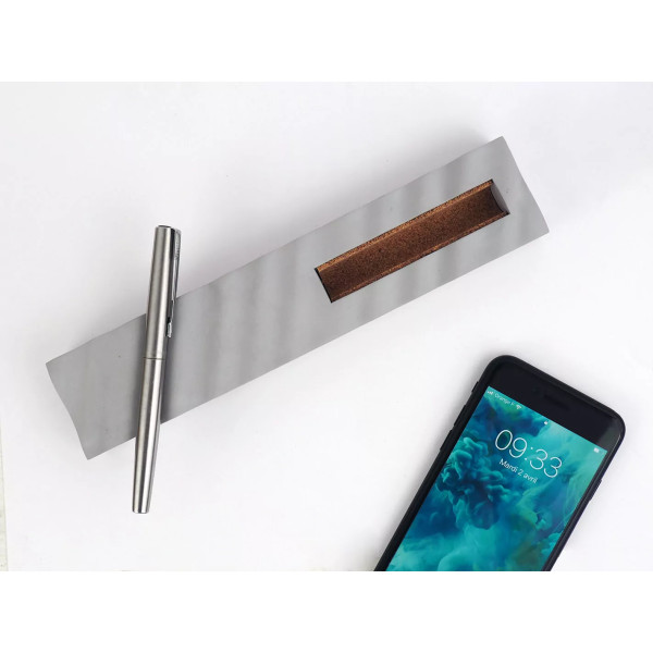 Support téléphone et stylo en béton Onde - Gone's