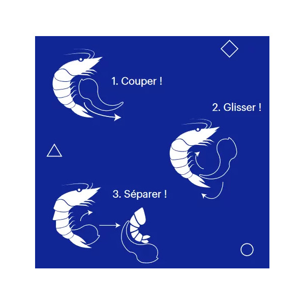 Décortiqueur de crevettes Le Nautil - Eken