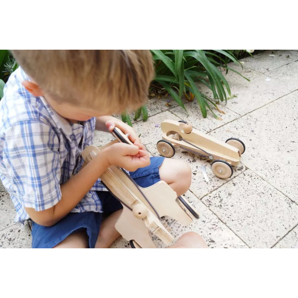 La voiture d'Ayrton - Manufacture en Famille