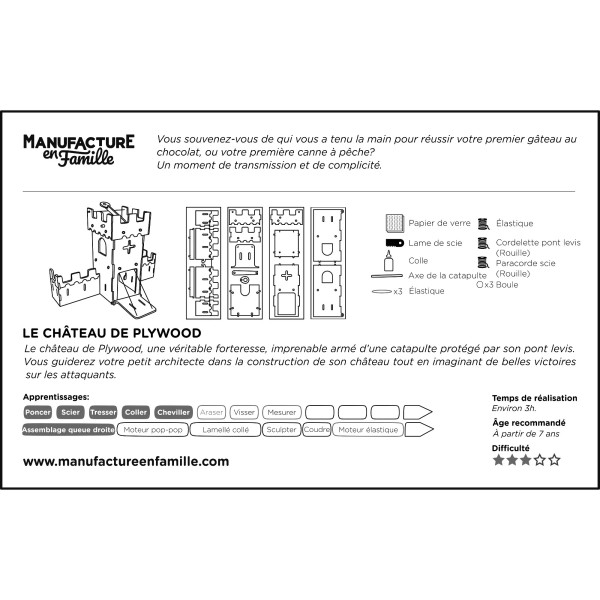 Le château de Plywood - Manufacture en Famille