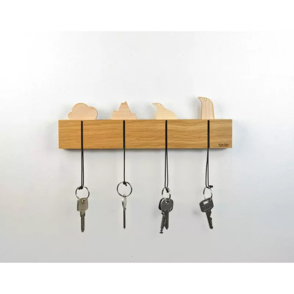 Porte clé mural Paysage - Reine Mère