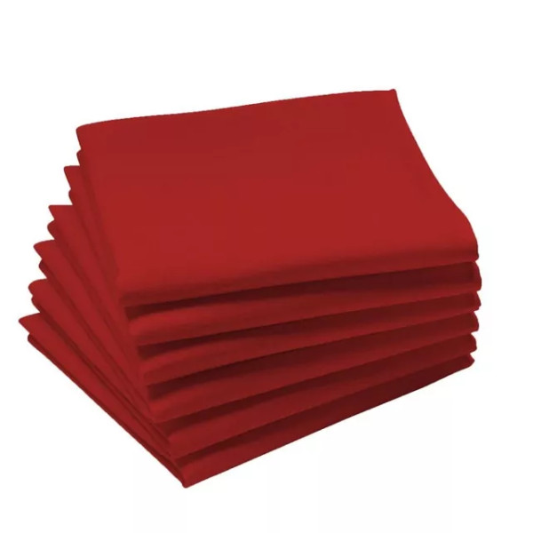 Serviette de table unie "La Lilloise" en polylin - Coucke