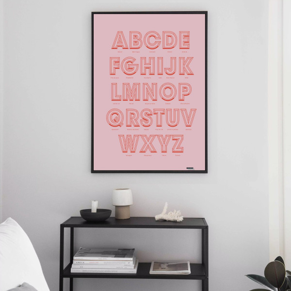 Abcdaire - Affiche jurons et insultes enfant