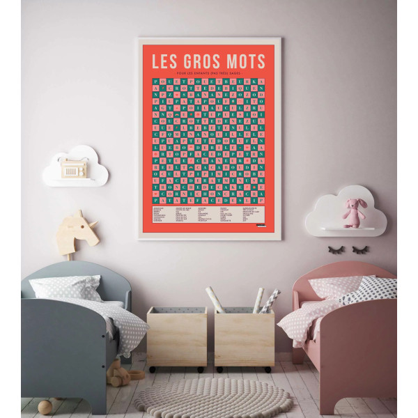 Affiche jurons et insultes pour enfant