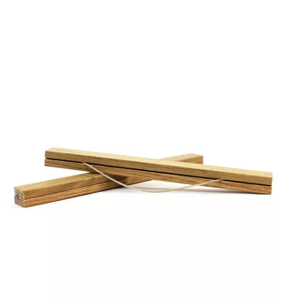 Porte affiche en bois - Reine Mère