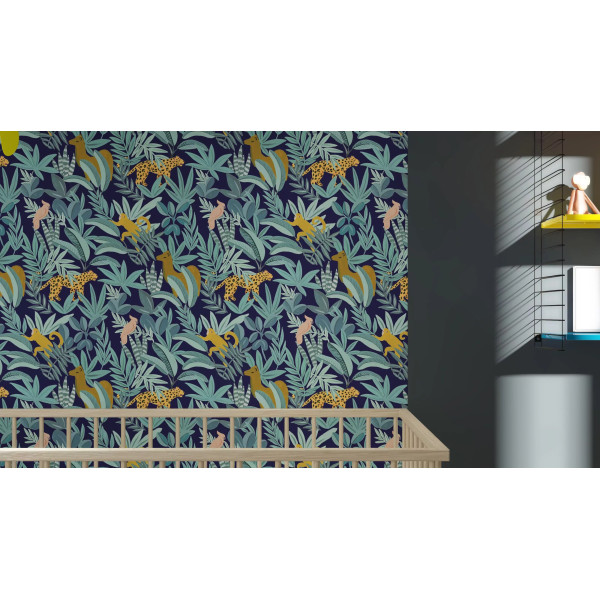 Papier peint animaux jungle - Season Paper