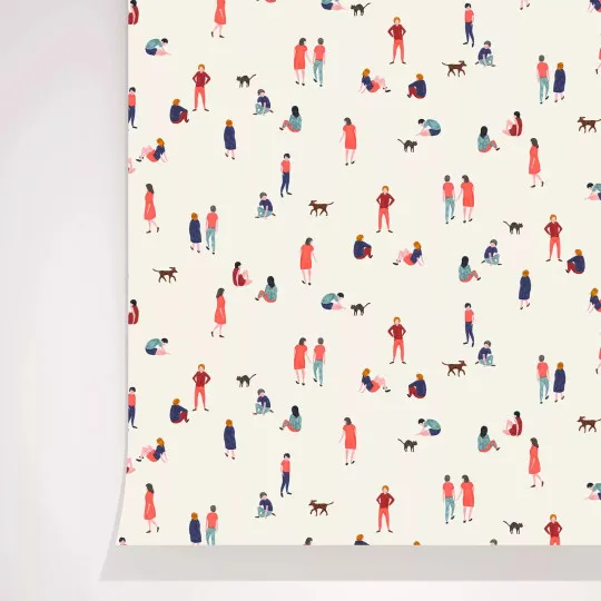 Papier peint promenade - Season Paper