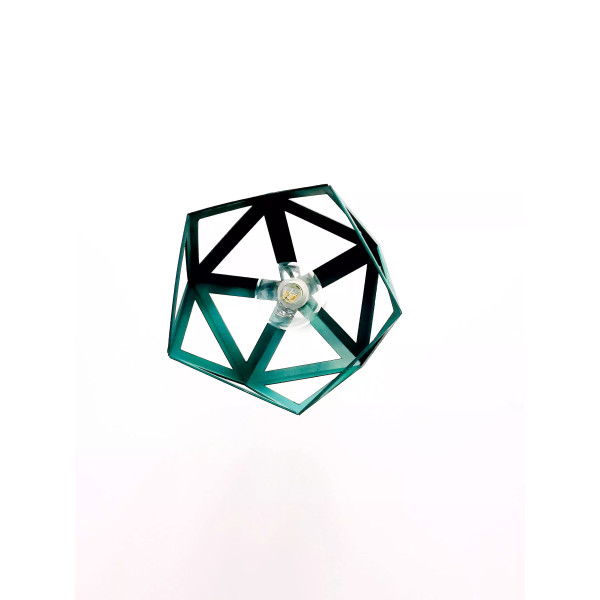 Suspension origami bleu - Leewalia